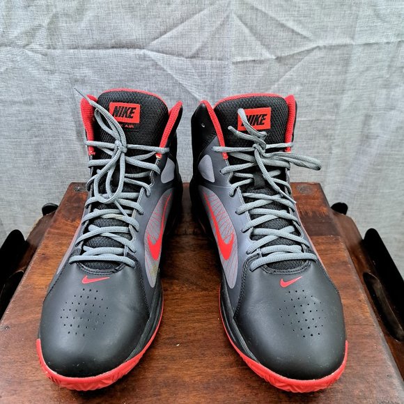 Nike Air Max Actualizer 2 Gray Red Men's basketball shoes size 12 - Picture 2 of 12